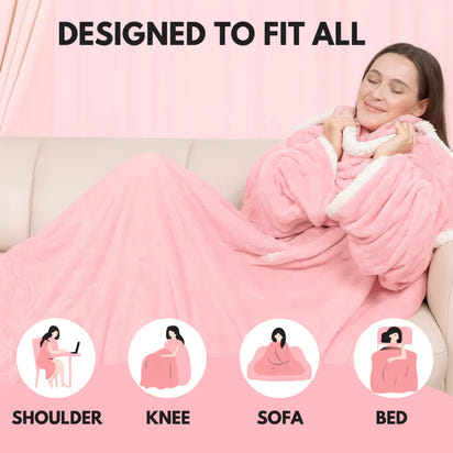 Noxoya™ wearable heated blanket