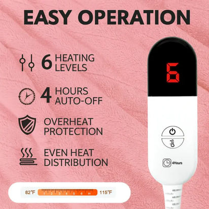 Noxoya™ wearable heated blanket