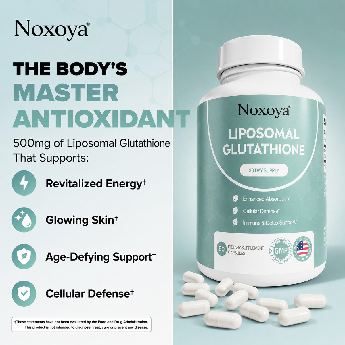 Noxoya® Liposomal Glutathione complex.