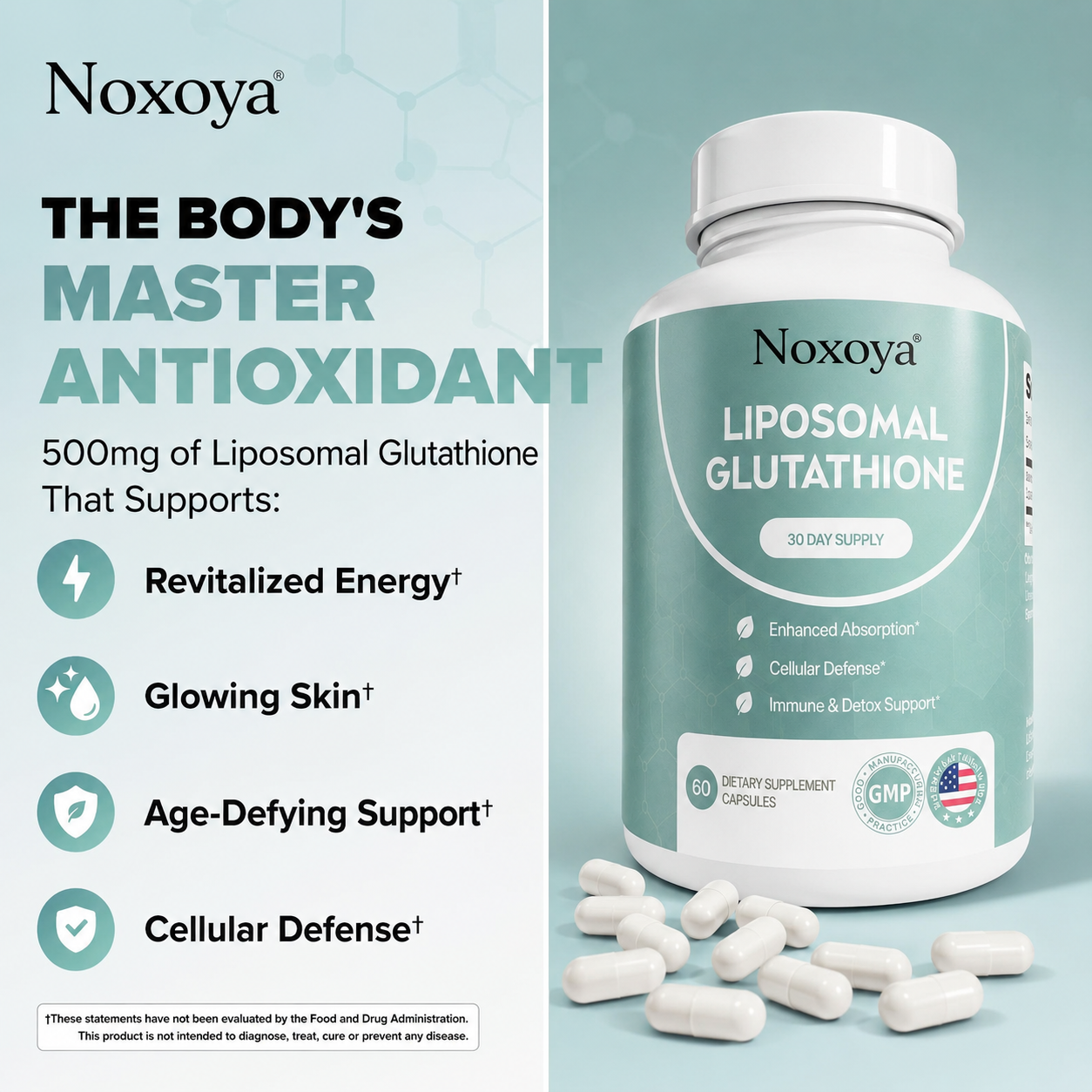 Noxoya® Liposomal Glutathione complex.