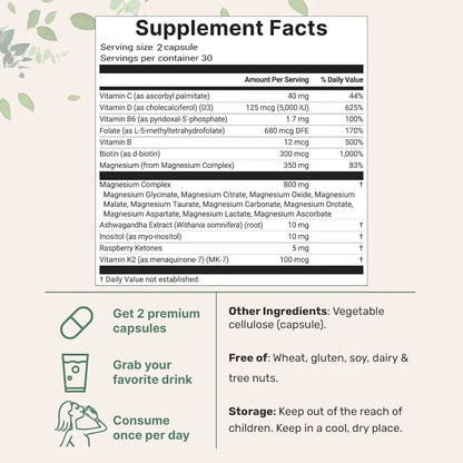 Restorative Magnesium D3 K2 Complex