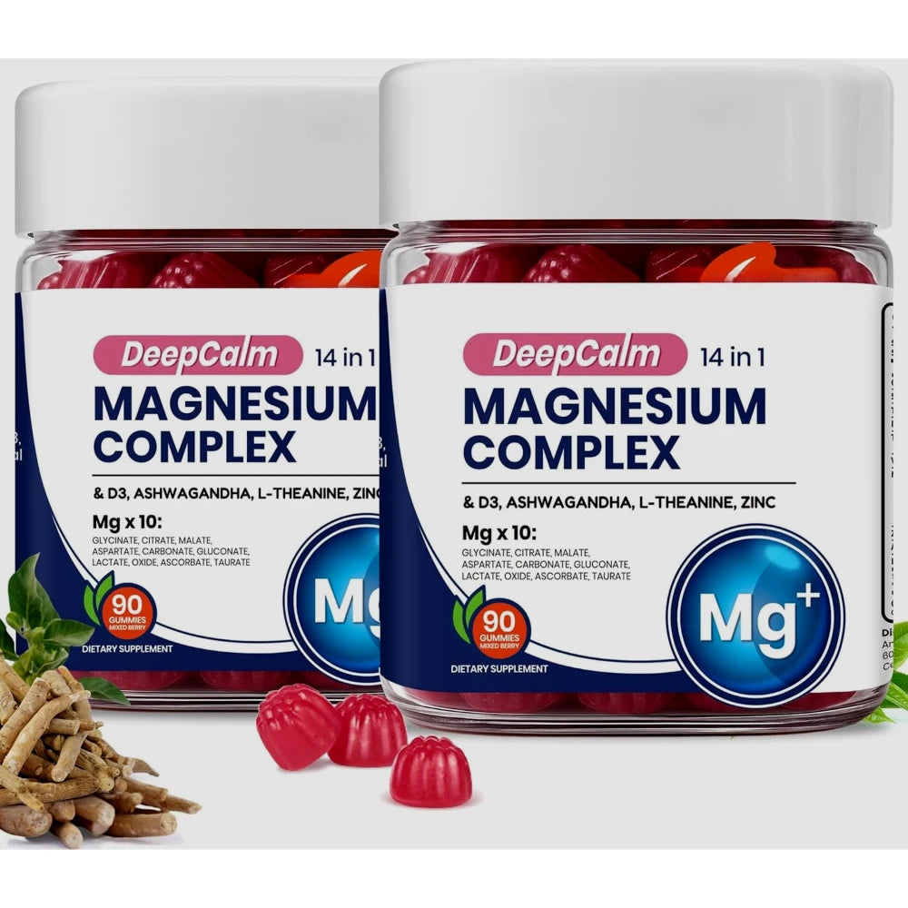 14-in-1 Magnesium and Ashwagandha Gummies